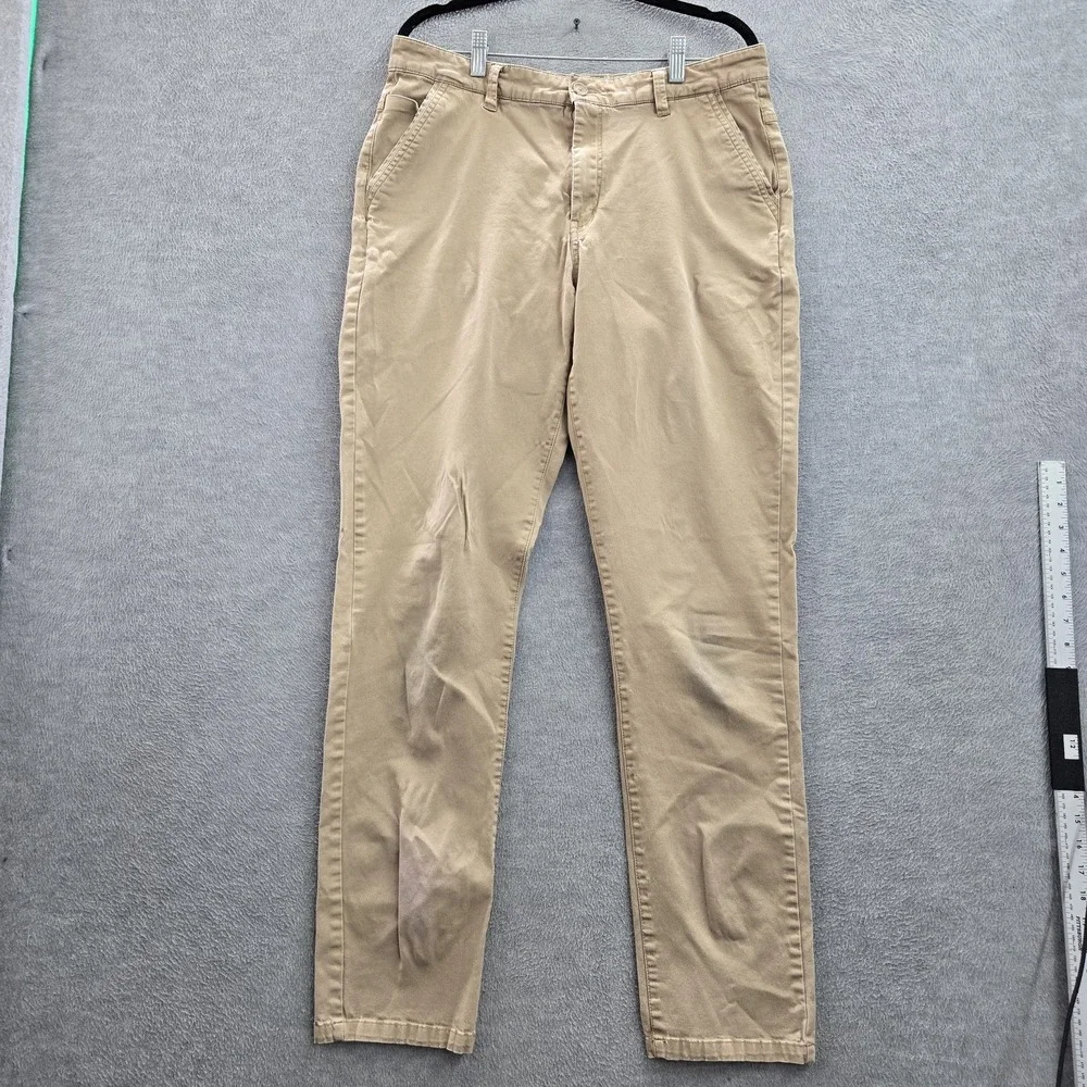 American Tall Men Pants 36X36 Khaki Chino 32